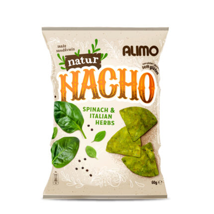Nacho Natur Spinach & Italian Herbs