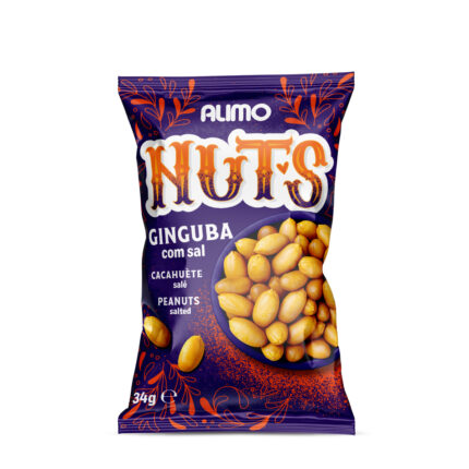 Nuts Ginguba com sal