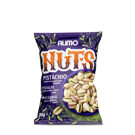 Nuts Pistachio torrado e ligeiramente salgado